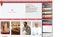 Desktop Screenshot of basilicasanpaolo.org